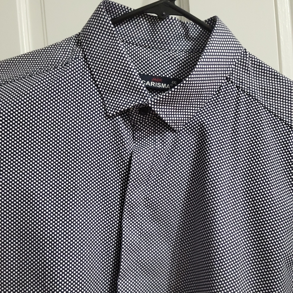 Charisma Monochrome Patterned Men's Shirt